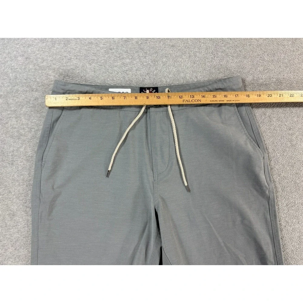 Faherty ALL DAY Drawstring Waist Casual Shorts (Men's 34) Gray - 9